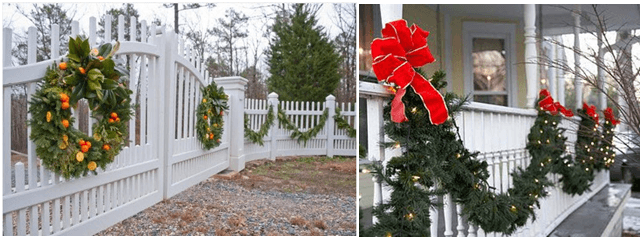 5 Outdoor Christmas Decoration Ideas - Fencemakers