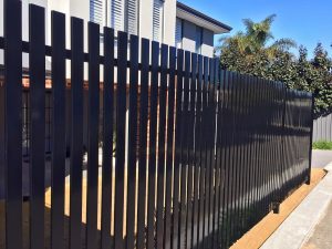 Black Aluminium Security Fencing in Perth