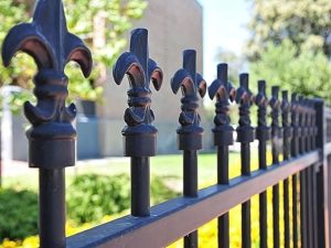 Gothic aluminium fencing installed by Perth fencing contractors