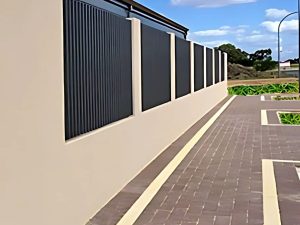 Slat Fence in Perth