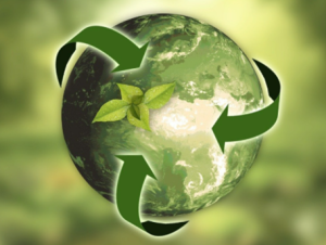 a green earth depicting the importance of environmentally-friendly fencing options