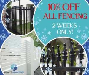 10% Off All Fencing. Fencing Discount. Fencing Deal in Perth. Fencing Special in Perth.
