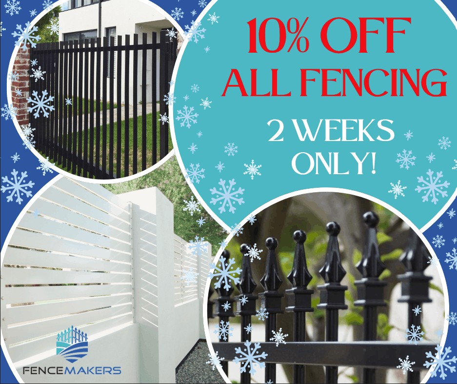 10% Off All Fencing. Fencing Discount. Fencing Deal in Perth. Fencing Special in Perth.
